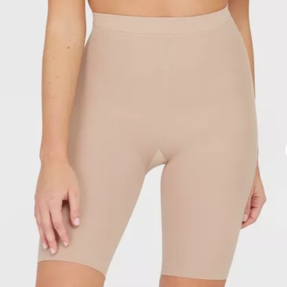 Assets by Spanx Tummy Control Shapewear Beige Medium NWT High Waist